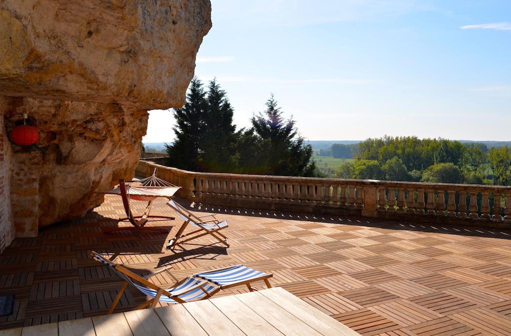 Gites Troglodytes Du Chateau De L'Etoile Vernou-sur-Brenne المظهر الخارجي الصورة