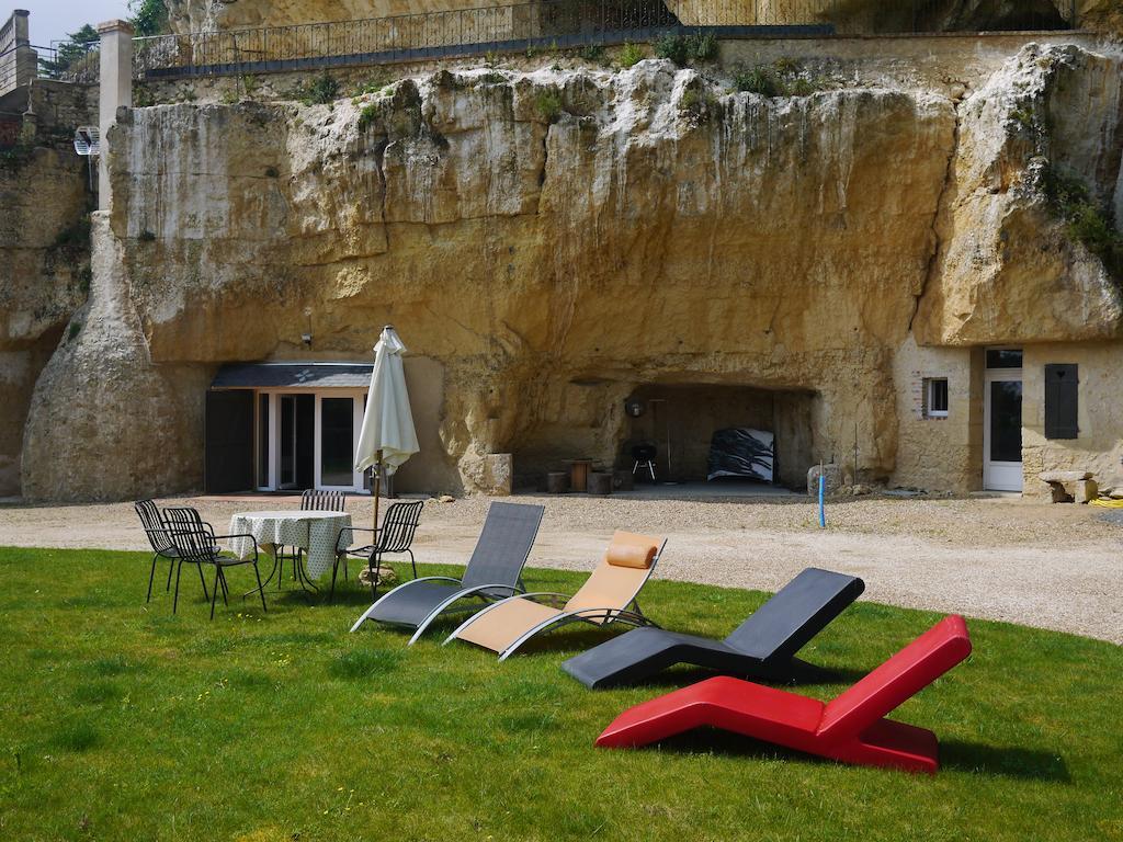 Gites Troglodytes Du Chateau De L'Etoile Vernou-sur-Brenne المظهر الخارجي الصورة